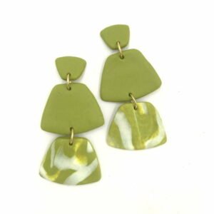 Lime Fusion Earrings